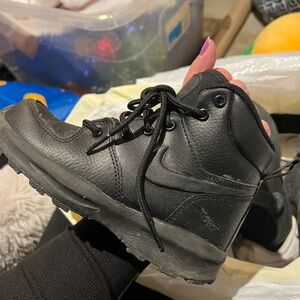 Nike Kids Black Boots